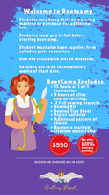 Load image into Gallery viewer, Sewing Bootcamp ($100 off 1st 10)